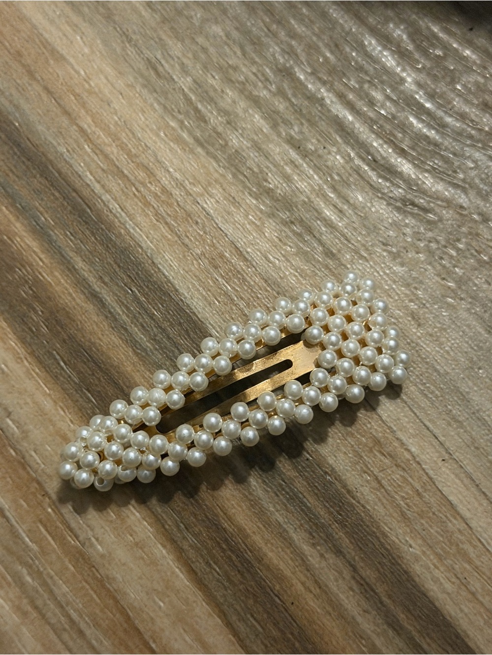 Free People Pearl Cluster Snap Hair Clip - Ivory